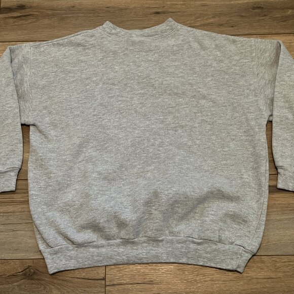 VTG Niagra Falls Crew Neck Sweatshirt Adult MEDIUM Heather Gray Canada Made - Picture 10 of 10